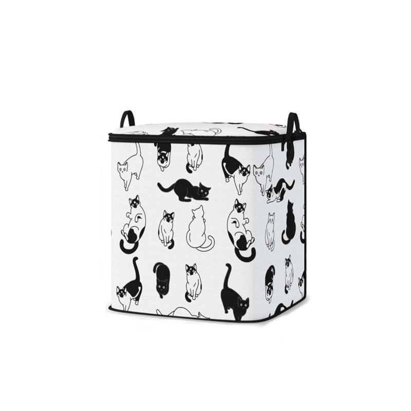 Sac de rangement pour courtepointe grande capacité, White