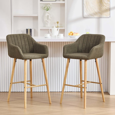 Ensemble de 2 tabourets de bar Modern