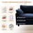 4 Piece Upholstered L Shaped Sectional Sofa-1367175796