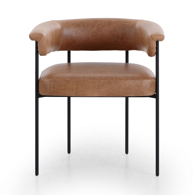 Carrie Dining Chair-Chaps Saddle, Chaps Saddle