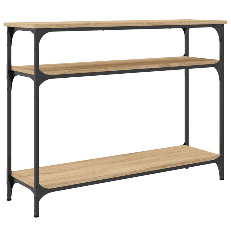 Console Table, 75cm H x 100cm W x 29cm D, Sonoma Oak