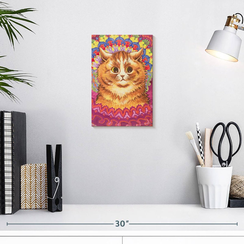Brampt A Psychotic Cat, 12" H x 8" W