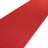 Washable Anti Slip Low Profile Solid Red Color Custom Size Runner Rug for Hallway Stairway Entryway Kitchen-502777187