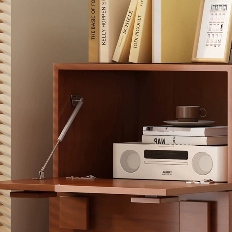 Meuble télé 22,9 po en bois pour salon, armoire de rangement multifonctionnelle (une pièce)