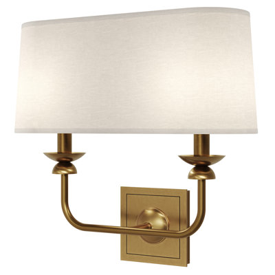 William Wall Sconce - 1-Light - Lacquered Burnished Brass