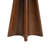 Meriton Mid-Century Modern Solid Pine Flower Pedestal Round Side Table