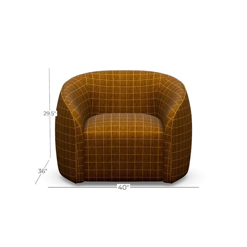 Rondo Swivel Chair, Block 654266