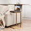 Table d'appoint en forme de C rustique-1306541403-1306541401