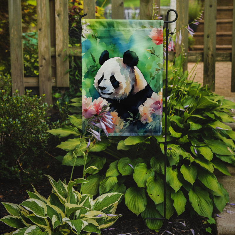 Drapeau de jardin en polyester double face H 15,5 po x l 11,25 po