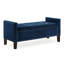 Velvet Upholstered Bench-426076061-426076063