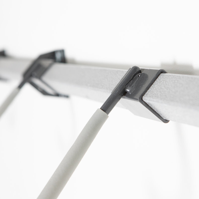 Steel Wall Mounted Adjustable Multi-Use Bike Rack