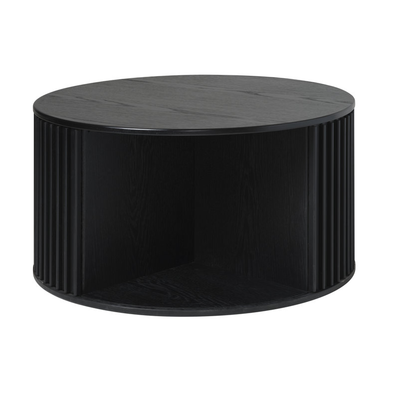 Table basse en chêne noir