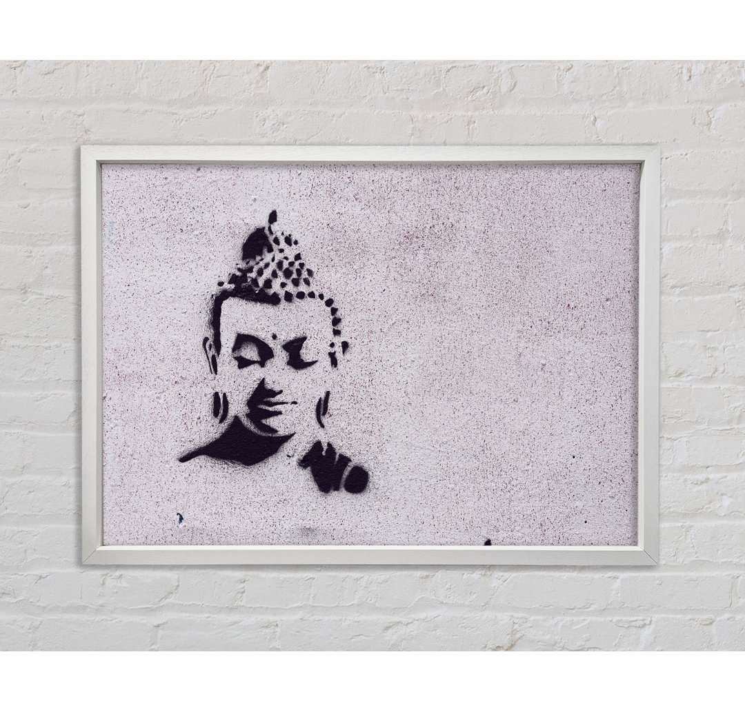 Buddha 11 - Einzelner Bilderrahmen Kunstdrucke auf Leinwand