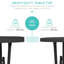 Table pliante, table ronde