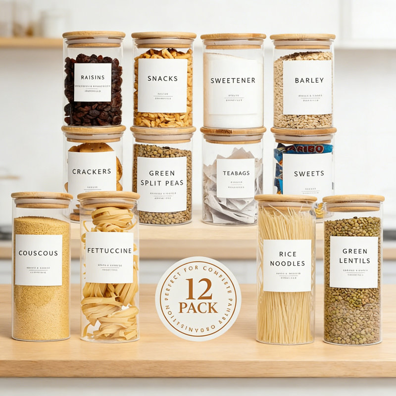 1000ml Glass Food Storage Container