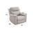 Chriki Polished Microfiber Power Motion Recliner With Lift, Heating & Massage Chair-755023927