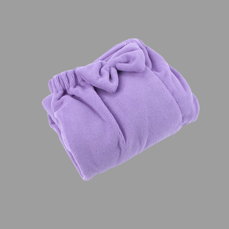 Peignoir en microfibre Satanta, Mauve