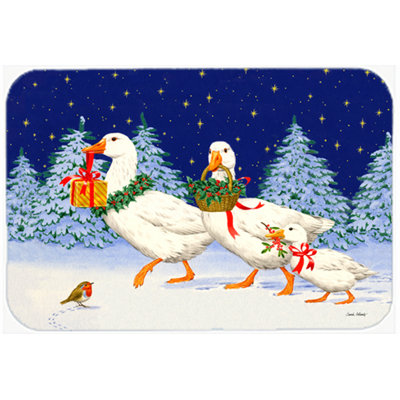Planche à découper en verre trois et cadeaux caroline Geese