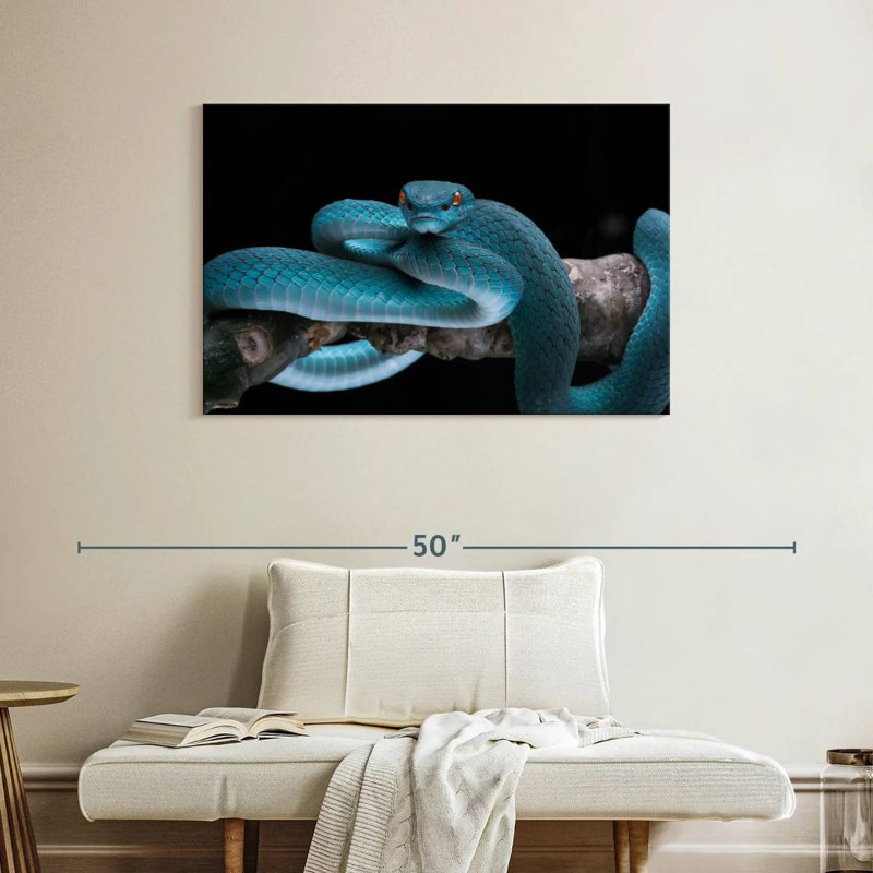 Brampt Snake On Branch, 26" H x 39" W