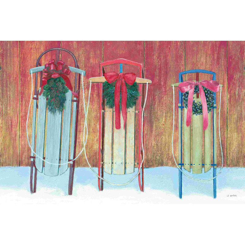 Affinité de Noël V, H 8 po x l 12 po x P 1,25 po, Non, Toile tendue