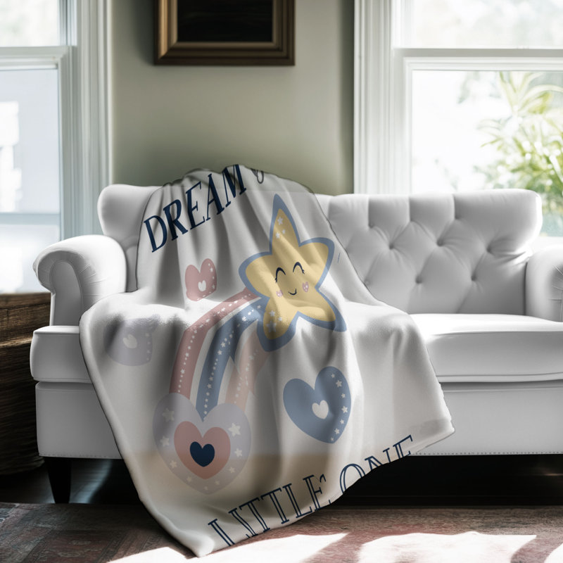  Grande couverture Bedtime Nursery Dream, Lit simple