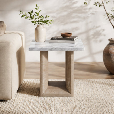 Table de bout en marbre Gregory
