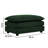 Chenille Two-Seater Sofa With 1 Footrest, 2 Seater L-Shaped Sectional With Ottoman,Loveseat With Ottoman For Small Living Space, Chenille-672467072
