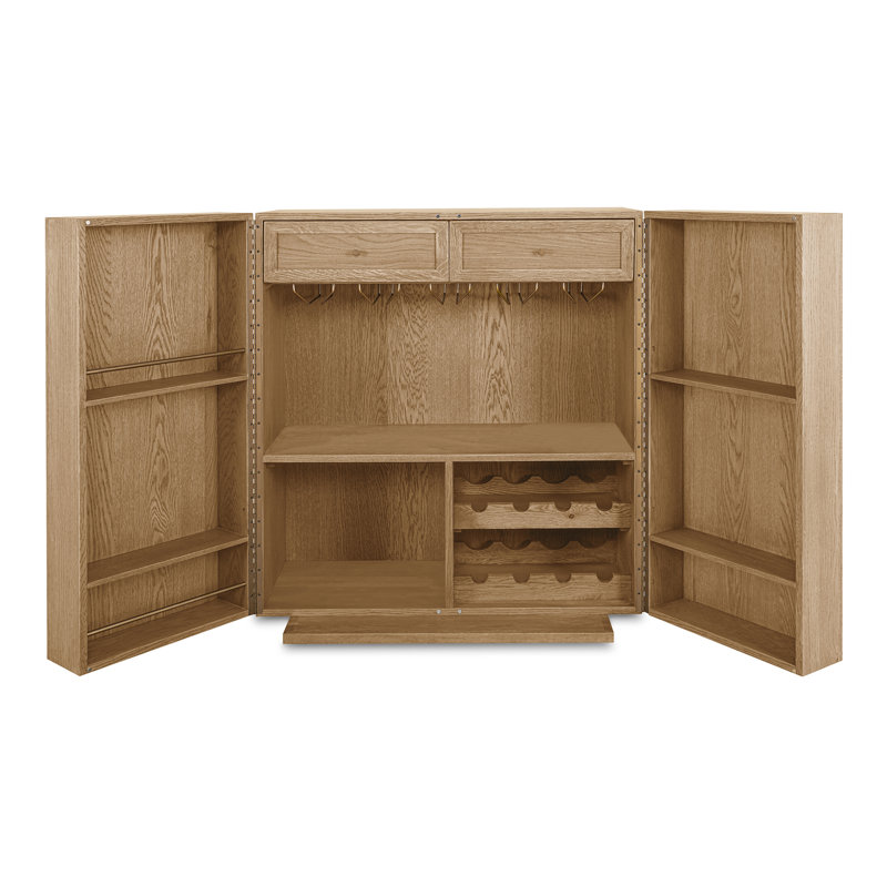 Vermentino Bar Cabinet Oak