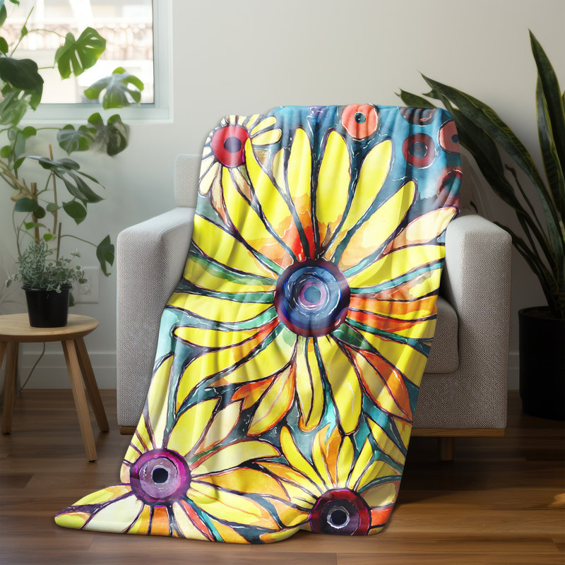 Throw Blanket, 80" L x 68" W