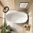 66.92'' x 32.28'' Soaking Solid Surface Bathtub