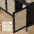 Sideboard Buffet Cabinet With 3 Rattan Doors, Modern Kitchen Storage Console Cabinet-486538049-486538062