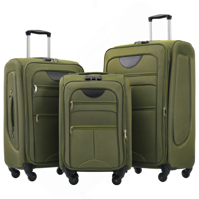 Ensemble de 3 valises extensibles Softside Valise