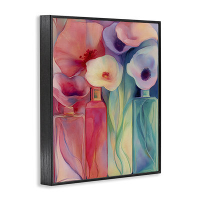 Petal Logic Gradient Framed Giclee, design by Annabelle Hall