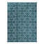Tapis d'extérieur à motif floral Geo