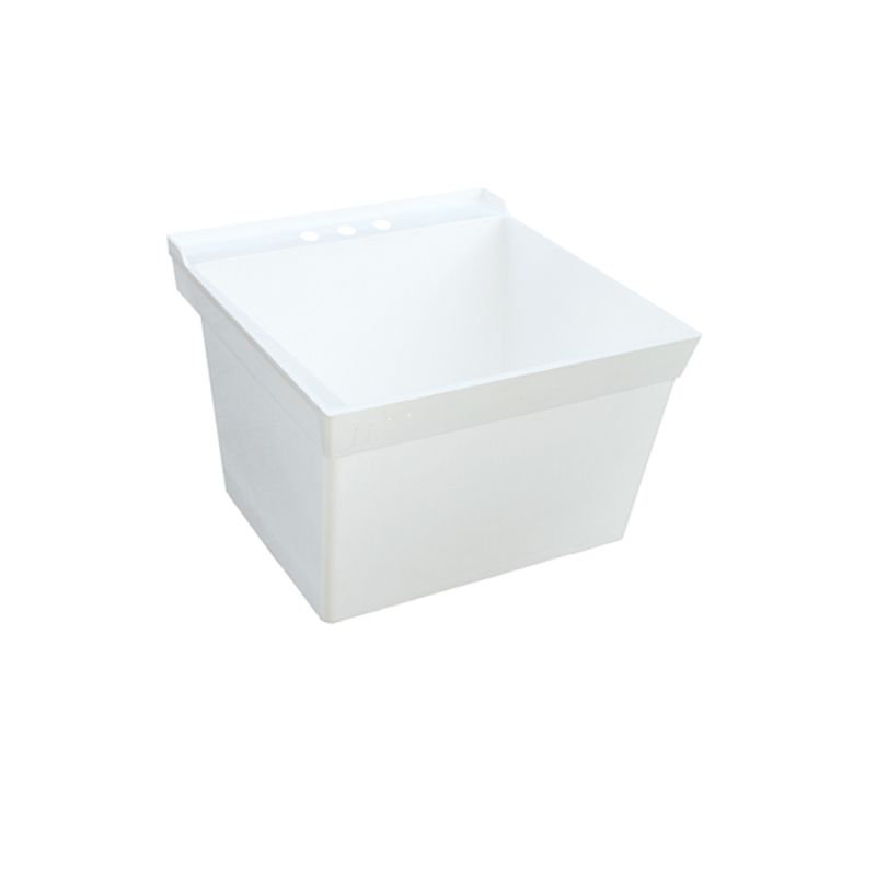 21.62'' L x 23.38'' W Wall Laundry Sink