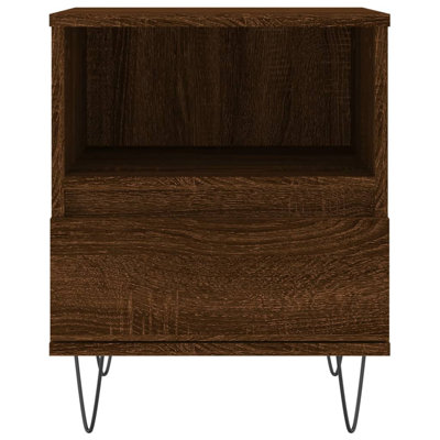 Ebenier 40 cm W Bedside Table