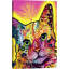 «Tilt Cat» par Dean Russo - impression sur toile tendue-22931635-72662268