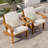 Aylssa Acacia Wood Outdoor Armchairs