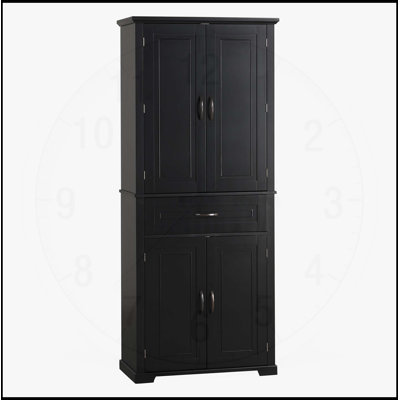 Armoire de salle de bain polyvalente avec plusieurs compartiments et tablettes réglables pour un rangement optimal