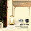 Pergola en bois pour jardin-129161562