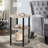 Jakwan Oval End Table with 3-Tier Storage Shelves-524939297