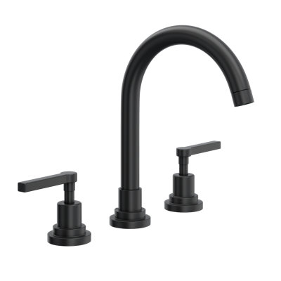 Lombardia Widespread Lavatory Faucet With C-Spout