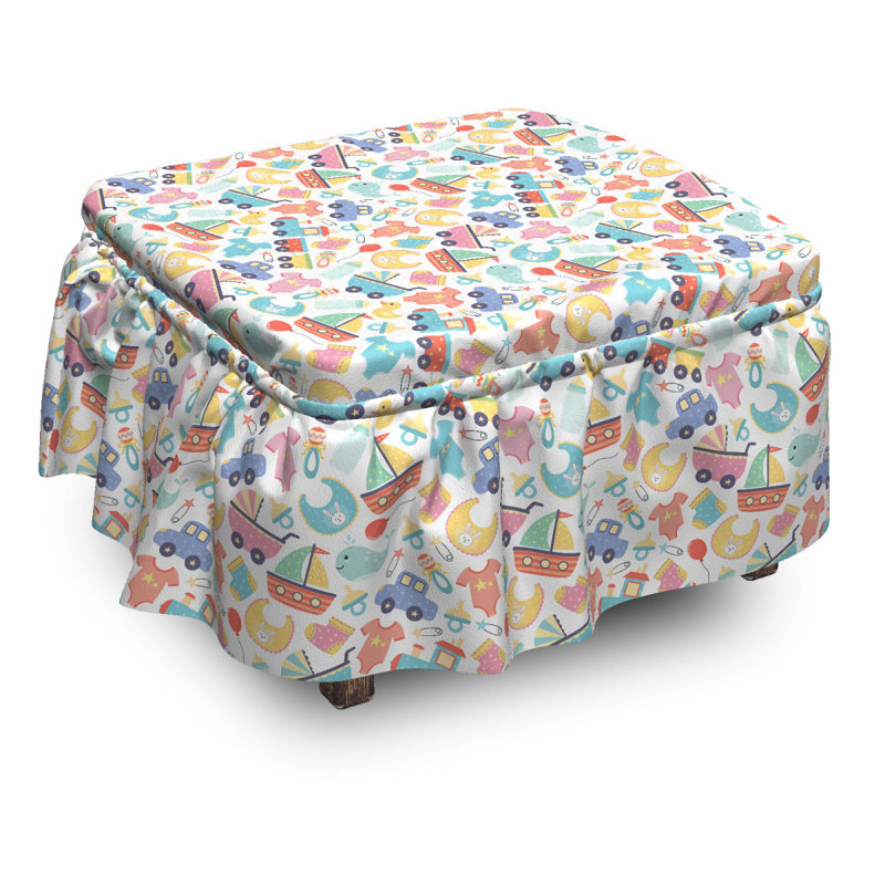 Housse pour repose-pieds, jouets pour enfants