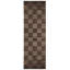 Hand-Knotted High-Quality Black Runner
