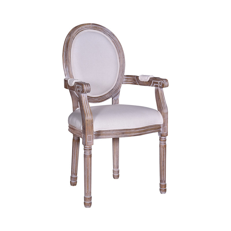 Fava 49cm H Cotton Upholstered Side Chair