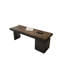 Bureau moderne 78,74 po brun de luxe-115386324