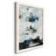 Noir et bleu - reproduction d'un seul cadre photo sur toile-529417657-529417662