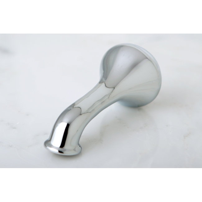 Bec de baignoire 5 pouces Kingston, Chrome poli