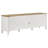 Aashay 3-piece 67-inch TV Stand Entertainment Center White