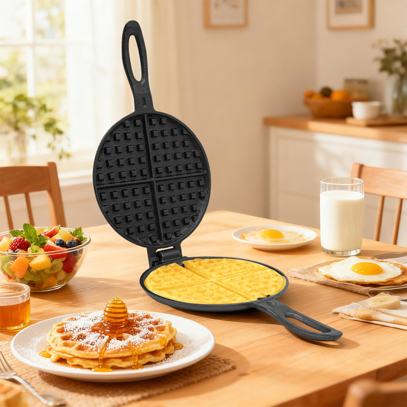  6.7'' Waffle Maker Grid Plate